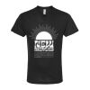 Unisex Poly-Rich V-Neck T-Shirt Thumbnail