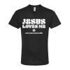 Unisex Poly-Rich V-Neck T-Shirt Thumbnail