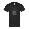 Unisex Poly-Rich V-Neck T-Shirt Thumbnail