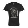 Unisex Poly-Rich V-Neck T-Shirt Thumbnail