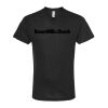Unisex Poly-Rich V-Neck T-Shirt Thumbnail