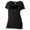 Women's Poly-Rich Scoop Neck T-Shirt Thumbnail